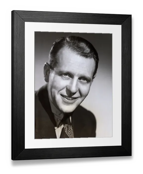 Framed Print : Ralph Bellamy In Publicity Handout Framed Print : Ralph Bellamy In Publicity Handout