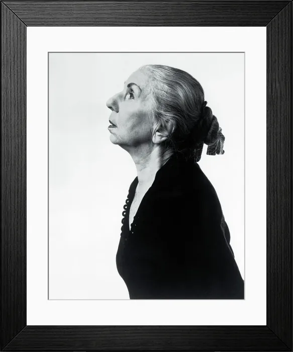 Framed Print : Portrait of Hanya Holm Framed Print : Portrait of Hanya Holm