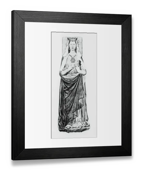 Framed Print : Painting of Princess Margrethe Framed Print : Painting of Princess Margrethe