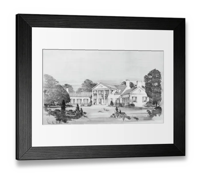 Framed Print : Augusta National Golf Club Framed Print : Augusta National Golf Club