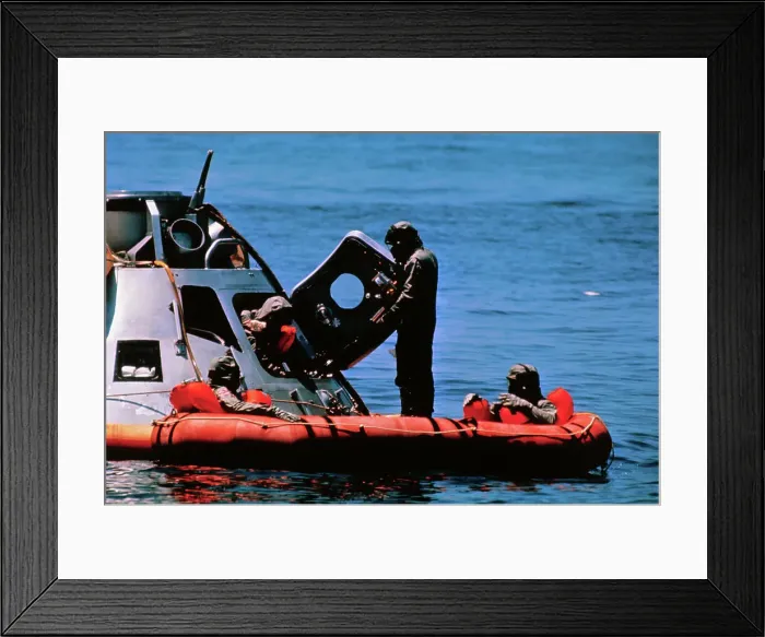 Framed Print : Apollo 11 Water Training Framed Print : Apollo 11 Water Training
