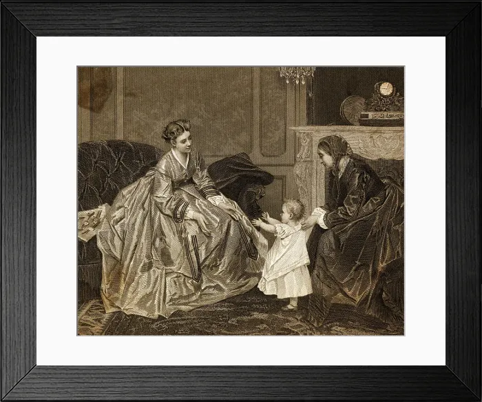 Framed Print : Mother, Grandmother, and Child