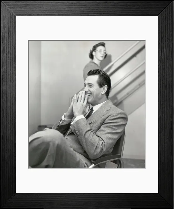 Framed Print : Portrait of American Actor Rock Hudson Framed Print : Portrait of American Actor Rock Hudson