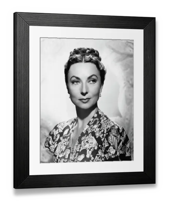 Framed Print : Portrait of Agnes Robertson Moorehead