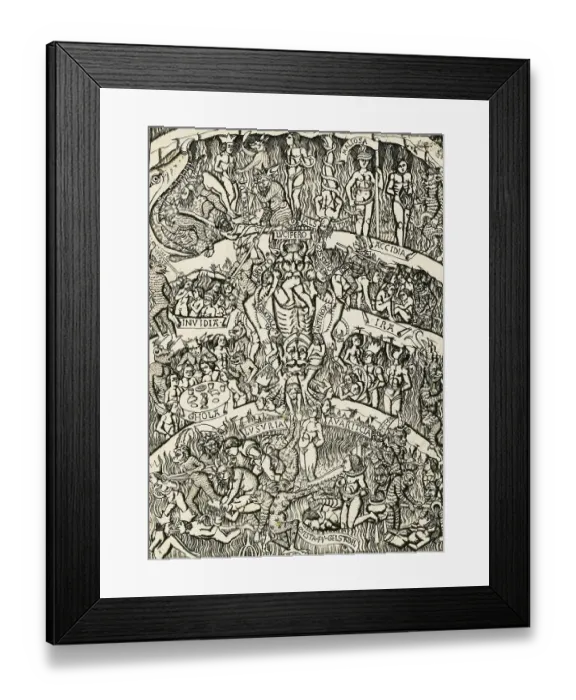 Framed Print : Inferno of Dante Framed Print : Inferno of Dante