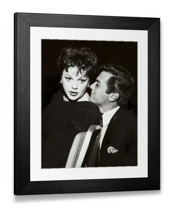 Framed Print : Tony Curtis Greeting Judy Garland Framed Print : Tony Curtis Greeting Judy Garland