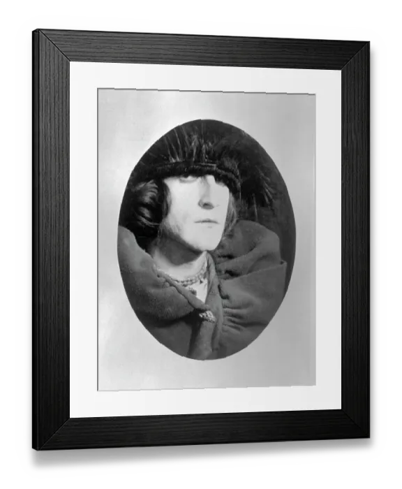 Framed Print : Portrait of Marcel Duchamp as Rose Selavy by Man Ray Framed Print : Portrait of Marcel Duchamp as Rose Selavy by Man Ray
