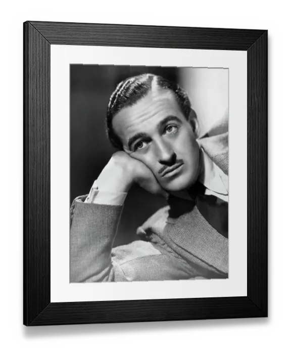 Framed Print : David Niven Framed Print : David Niven