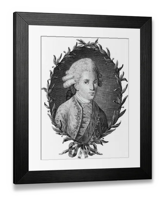 Framed Print : King George IV as Young Man Framed Print : King George IV as Young Man