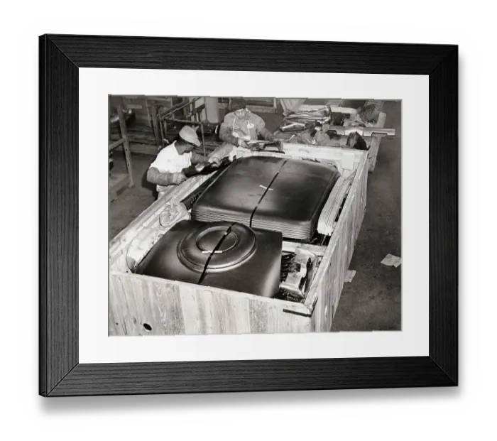 Framed Print : Chrysler Assembly Line for Parts Framed Print : Chrysler Assembly Line for Parts