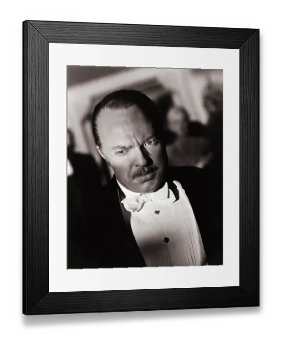 Framed Print : Orson Welles in Dinner Dress