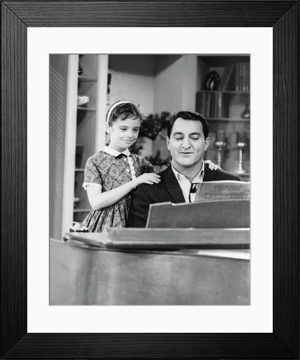 Framed Print : Scene from Make Room for Daddy Framed Print : Scene from Make Room for Daddy