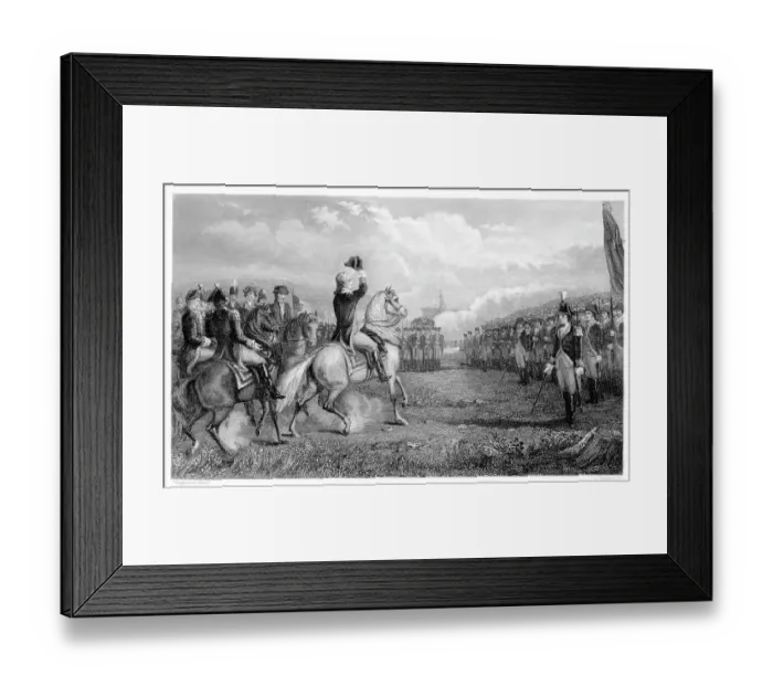 Framed Print : Washington Taking Command of the Army at Cambridge, 1775 by J. Rogers Framed Print : Washington Taking Command of the Army at Cambridge, 1775 by J. Rogers