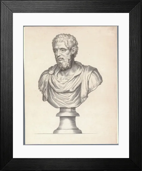 Framed Print : Portrait of Septimius Severus Framed Print : Portrait of Septimius Severus