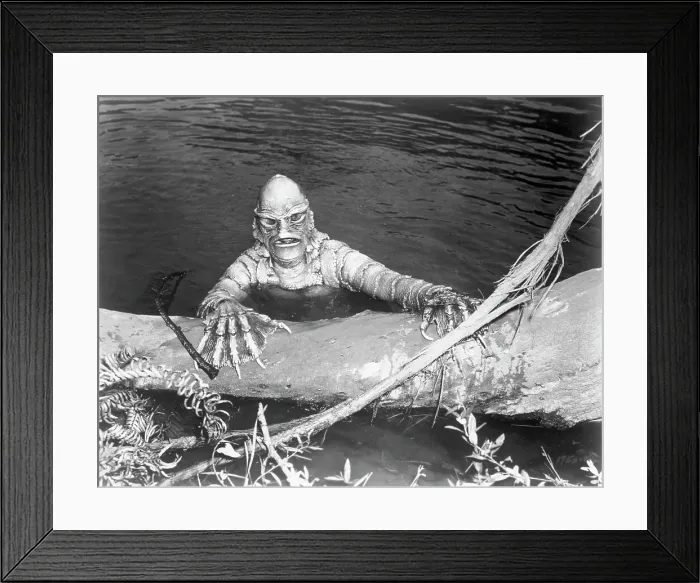 Framed Print : Movie Still / 'Creature From Black Lagoon Framed Print : Movie Still / 'Creature From Black Lagoon
