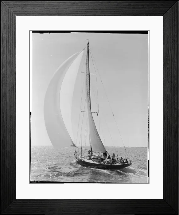 Framed Print : Sailboat Out in the Waters Framed Print : Sailboat Out in the Waters