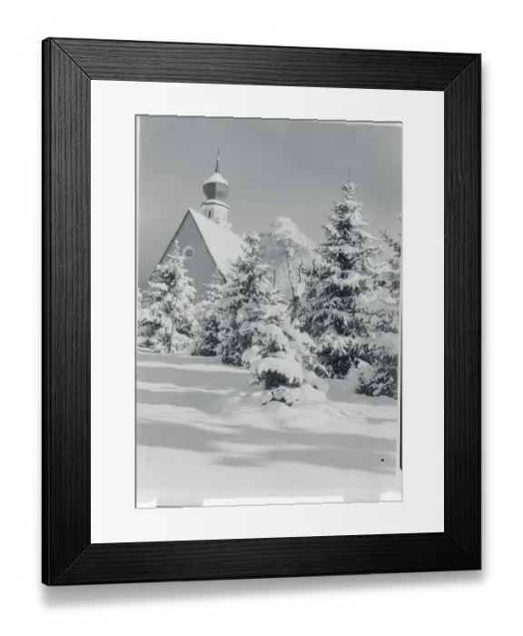 Framed Print : Winter Scene Framed Print : Winter Scene
