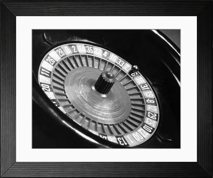 Framed Print : Roulette Wheel Framed Print : Roulette Wheel