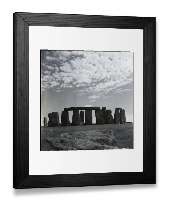 Framed Print : Ground-Level View Of Stonehenge Framed Print : Ground-Level View Of Stonehenge