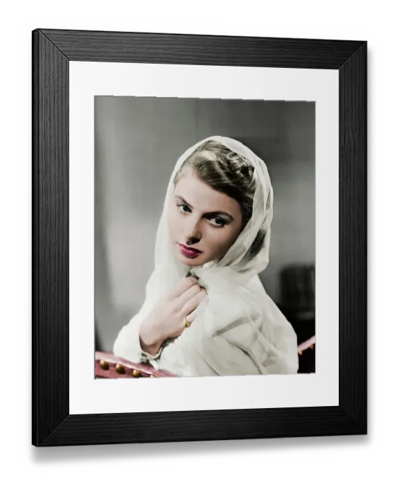 Framed Print : Ingrid Bergman Framed Print : Ingrid Bergman