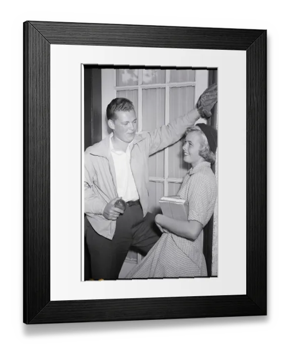 Framed Print : Two Teenagers After School Framed Print : Two Teenagers After School