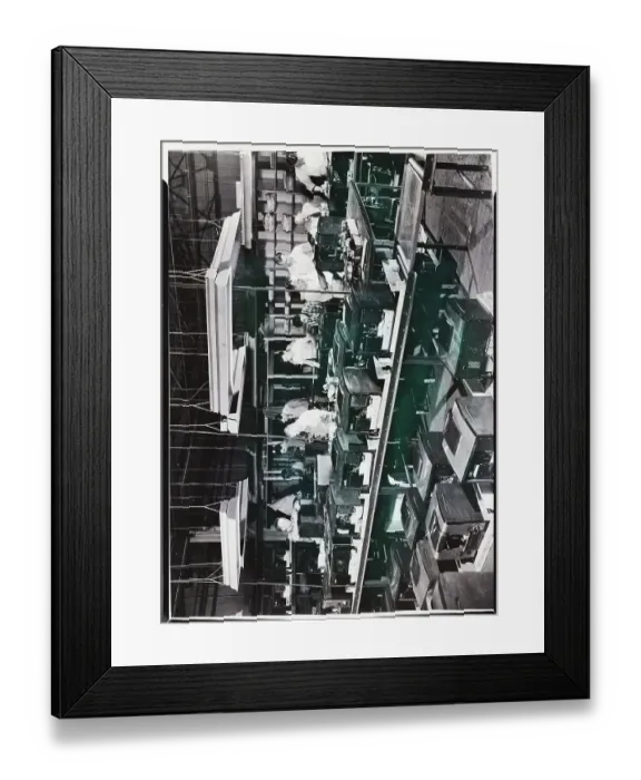 Framed Print : R.C.A. Television Assembly Line Framed Print : R.C.A. Television Assembly Line