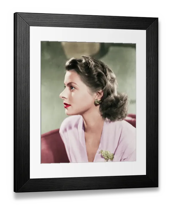 Framed Print : Ingrid Bergman Framed Print : Ingrid Bergman