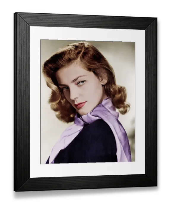 Framed Print : Lauren Bacall Framed Print : Lauren Bacall