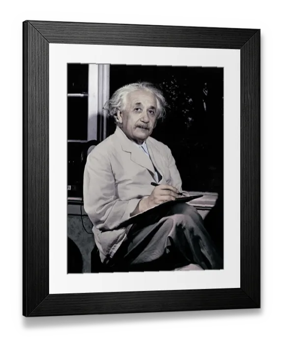 Framed Print : Physicist Albert Einstein Framed Print : Physicist Albert Einstein