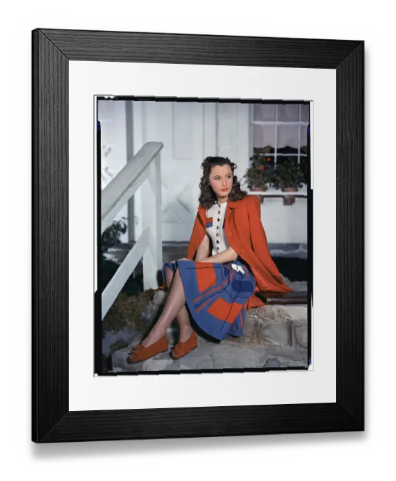 Framed Print : Actress Barbara Stanwyck