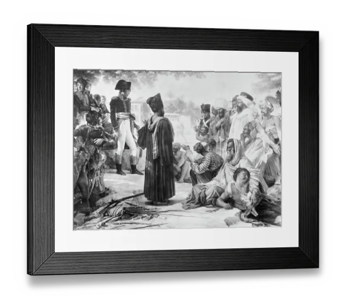 Framed Print : Napoleon Extending Amnesty Framed Print : Napoleon Extending Amnesty