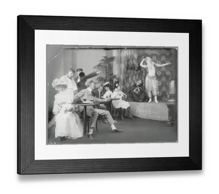 Framed Print : Exotic Dancer in Nightclub Framed Print : Exotic Dancer in Nightclub