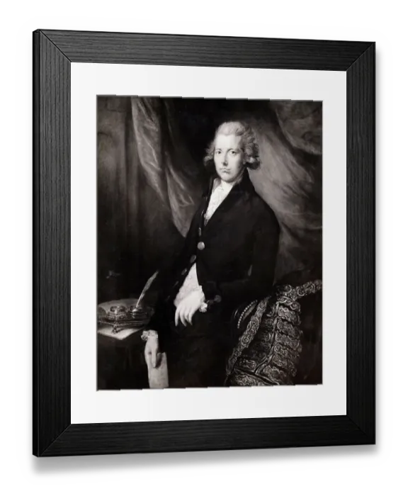Framed Print : Painting of William Pitt Framed Print : Painting of William Pitt