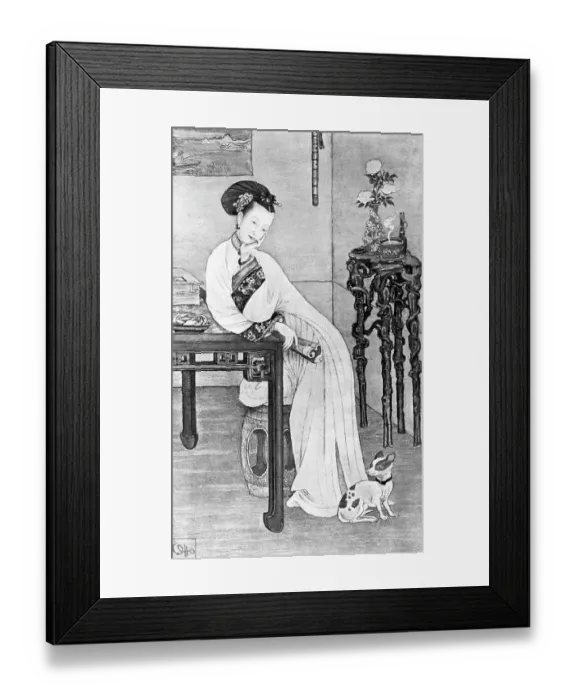 Framed Print : Portrait Of Tzu Hsi- Chinese Empress Framed Print : Portrait Of Tzu Hsi- Chinese Empress