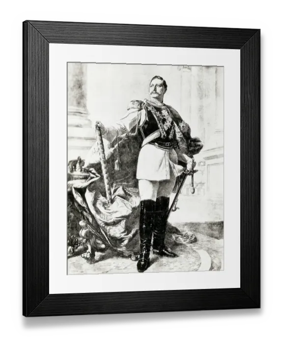 Framed Print : Full Length Portrait Of William Ii Framed Print : Full Length Portrait Of William Ii