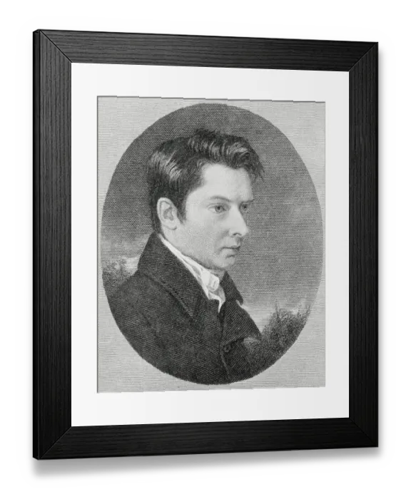 Framed Print : Portrait of William Hazlitt Framed Print : Portrait of William Hazlitt