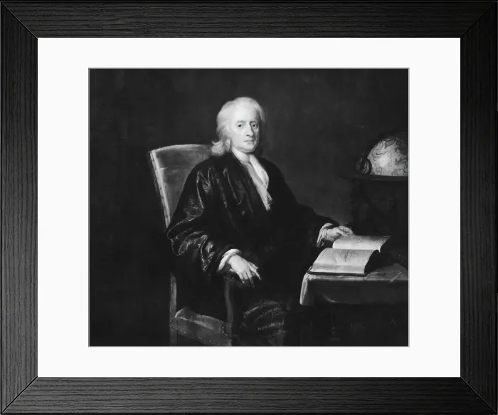 Framed Print : Painting of Sir Isaac Newton Framed Print : Painting of Sir Isaac Newton