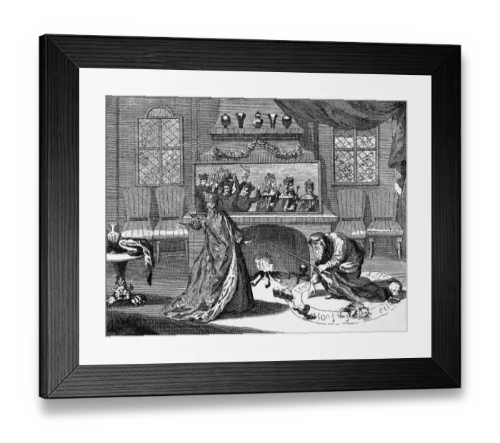 Framed Print : Nostradamus in Magic Circle Framed Print : Nostradamus in Magic Circle
