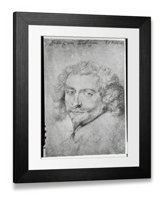 Framed Print : Drawing of Duke of Buckingham Framed Print : Drawing of Duke of Buckingham