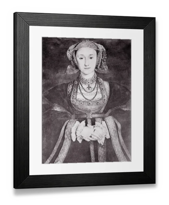 Framed Print : Anne of Cleves by Hans Holbein the Younger Framed Print : Anne of Cleves by Hans Holbein the Younger