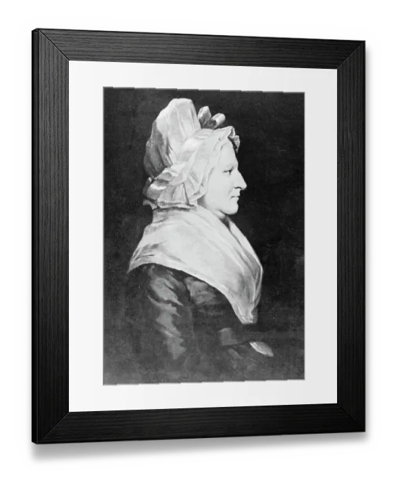 Framed Print : Portrait Painting of Martha Washington Framed Print : Portrait Painting of Martha Washington