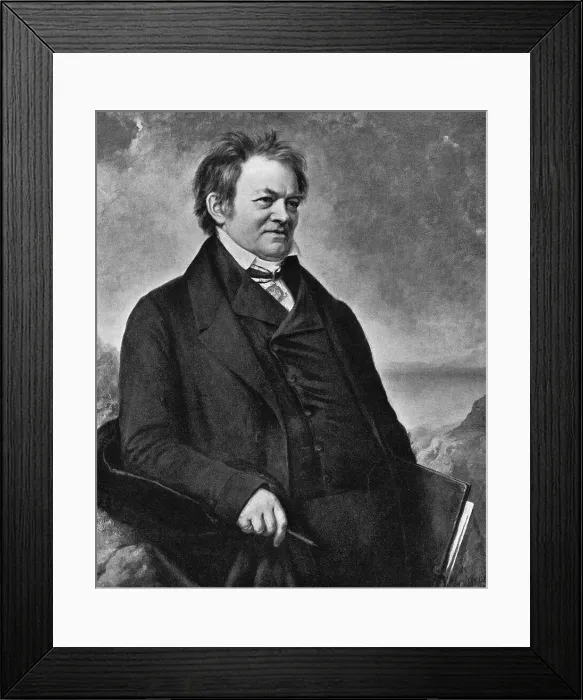 Framed Print : Portrait of Karl Ritter Framed Print : Portrait of Karl Ritter