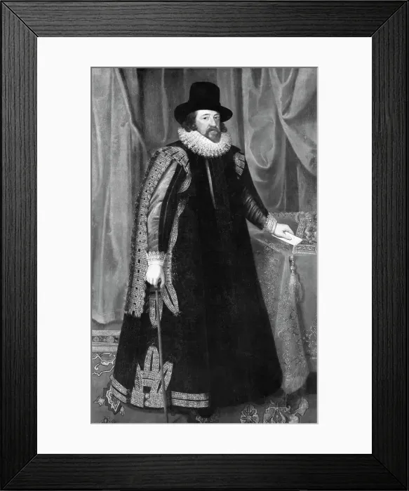 Framed Print : Painting of Francis Bacon Framed Print : Painting of Francis Bacon