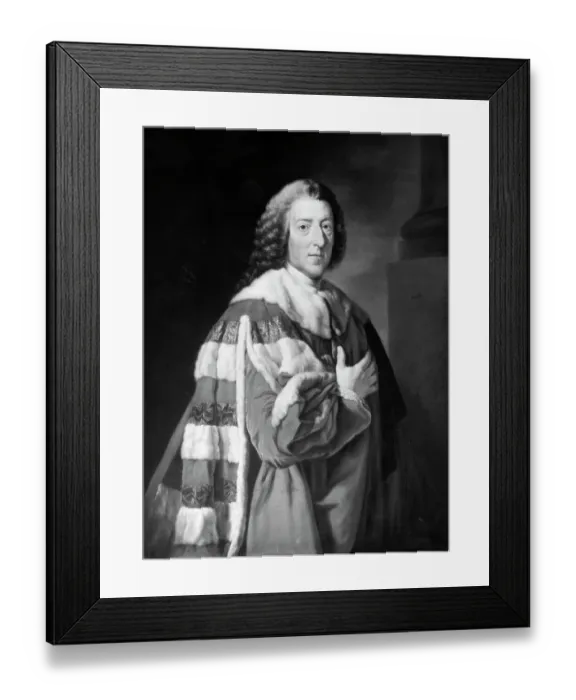 Framed Print : Painting of William Pitt Framed Print : Painting of William Pitt