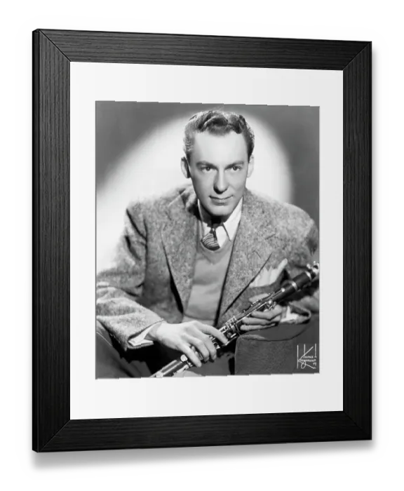 Framed Print : Portrait Of Jazz Musician Woody Herman Framed Print : Portrait Of Jazz Musician Woody Herman