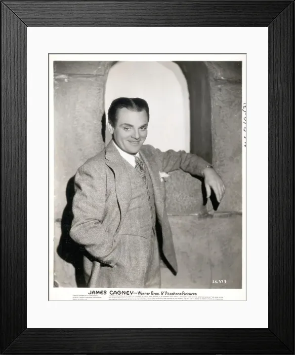 Framed Print : Portrait Of Actor James Cagney Framed Print : Portrait Of Actor James Cagney