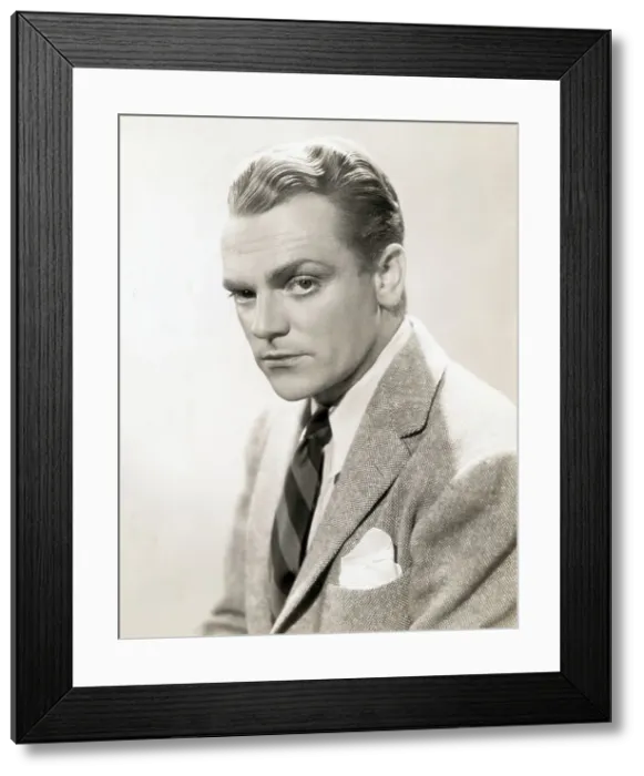 Framed Print : Portrait Of Actor James Cagney Framed Print : Portrait Of Actor James Cagney