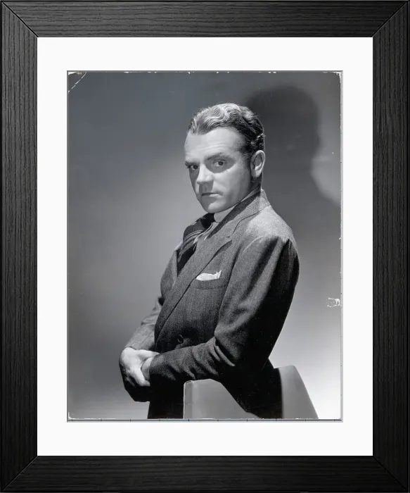 Framed Print : Portrait Of Actor James Cagney