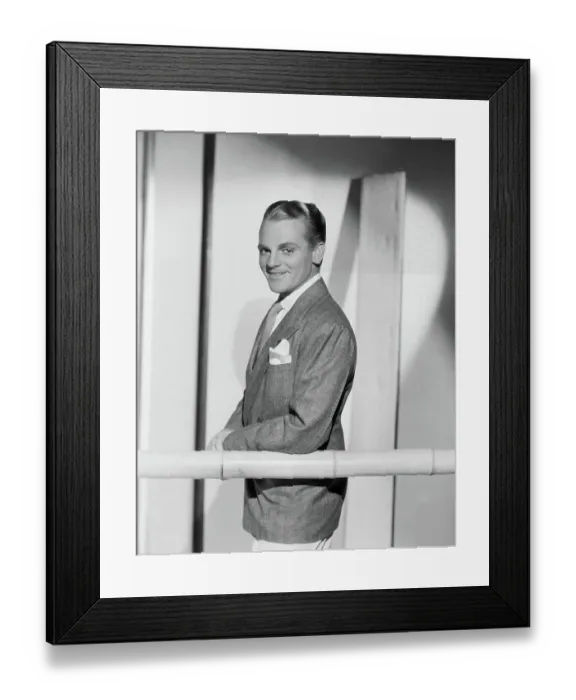Framed Print : Portrait Of Actor James Cagney Framed Print : Portrait Of Actor James Cagney