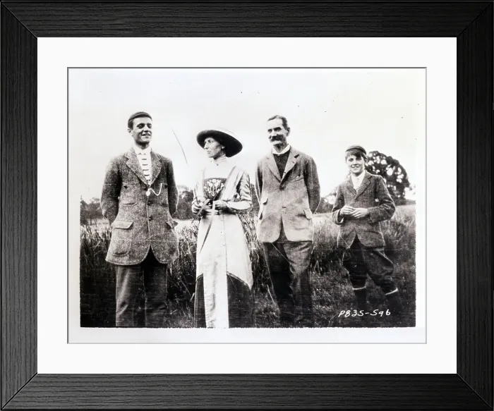 Framed Print : Gary Cooper / Age 13 W / Unidentified Others Framed Print : Gary Cooper / Age 13 W / Unidentified Others